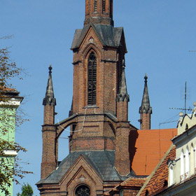 wieża katedry Św. Mikołaja Biskupa