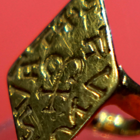 XIII-wieczny złoty pierścień księcia Świętopełka gdańskiego