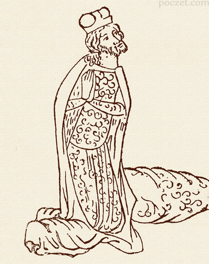 Ludwik I brzeski - wizerunek z 'Legendy o Św. Jadwidze'