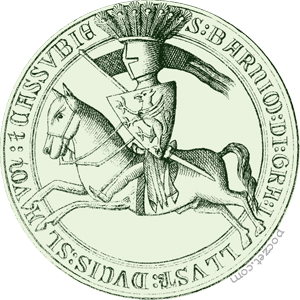 pieczęć konna (1265-78)