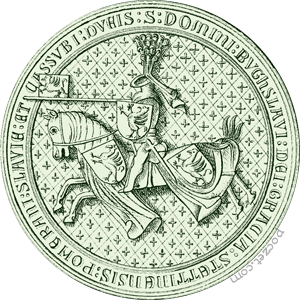 pieczęć konna (1479-94)