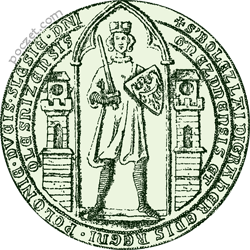 pieczęć piesza (1313-14)