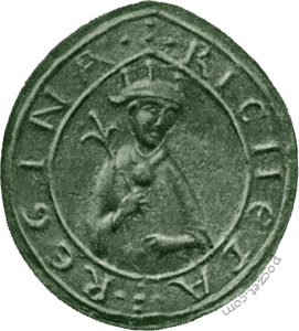pieczęć królowej Rychezy