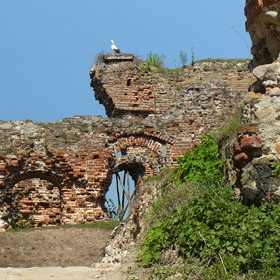 pozostałości zamku