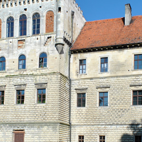 zachodnia fasada pałacu