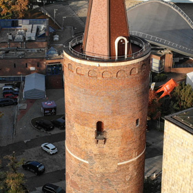 'Wieża Piastowska' zamku na Ostrówku