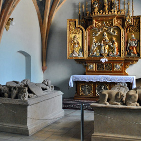 kaplica Św. Anny w klasztorze franciszkanów - mauzoleum Piastów opolskich