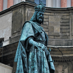 pomnik cesarza Karola IV Luksemburskiego