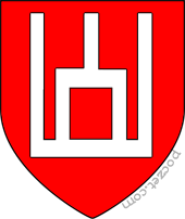 "Słupy Giedymina" - herb Jagiellonów (Giedyminowiczów)