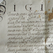 dokument Zygmunta III Wazy