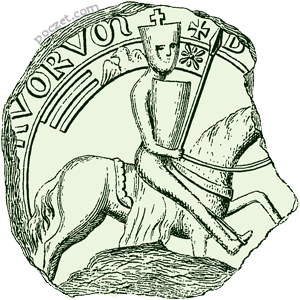 pieczęć konna (1229)