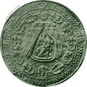 pieczęć wielka majestatyczna (1580)