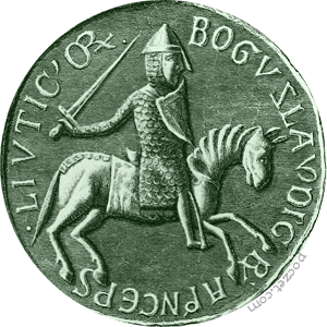 pieczęć konna (1170-82)