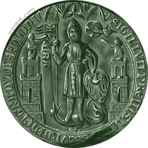 pieczęć piesza (1290-95)